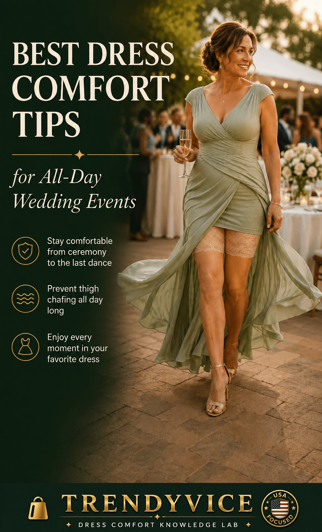 Best Dress Comfort Tips for All-Day Wedding Events - Trendy Vice