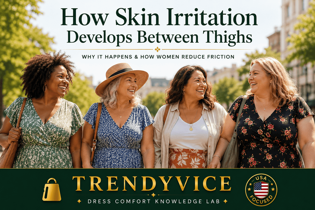 How Skin Irritation Develops Between Thighs - Trendy Vice