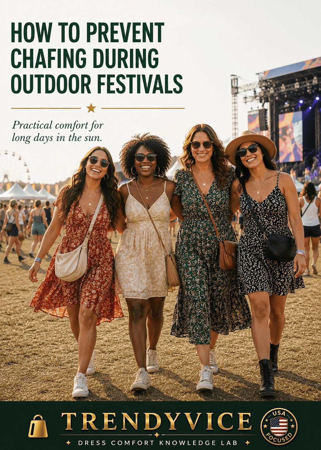 How to Prevent Chafing During Outdoor Festivals - Trendyvice