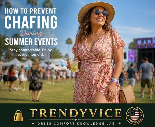 How to Prevent Chafing During Summer Events - Trendy Vice