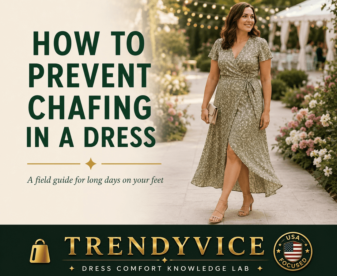 How to Prevent Chafing in a Dress: A Field Guide for Long Days on Your Feet - Trendy Vice