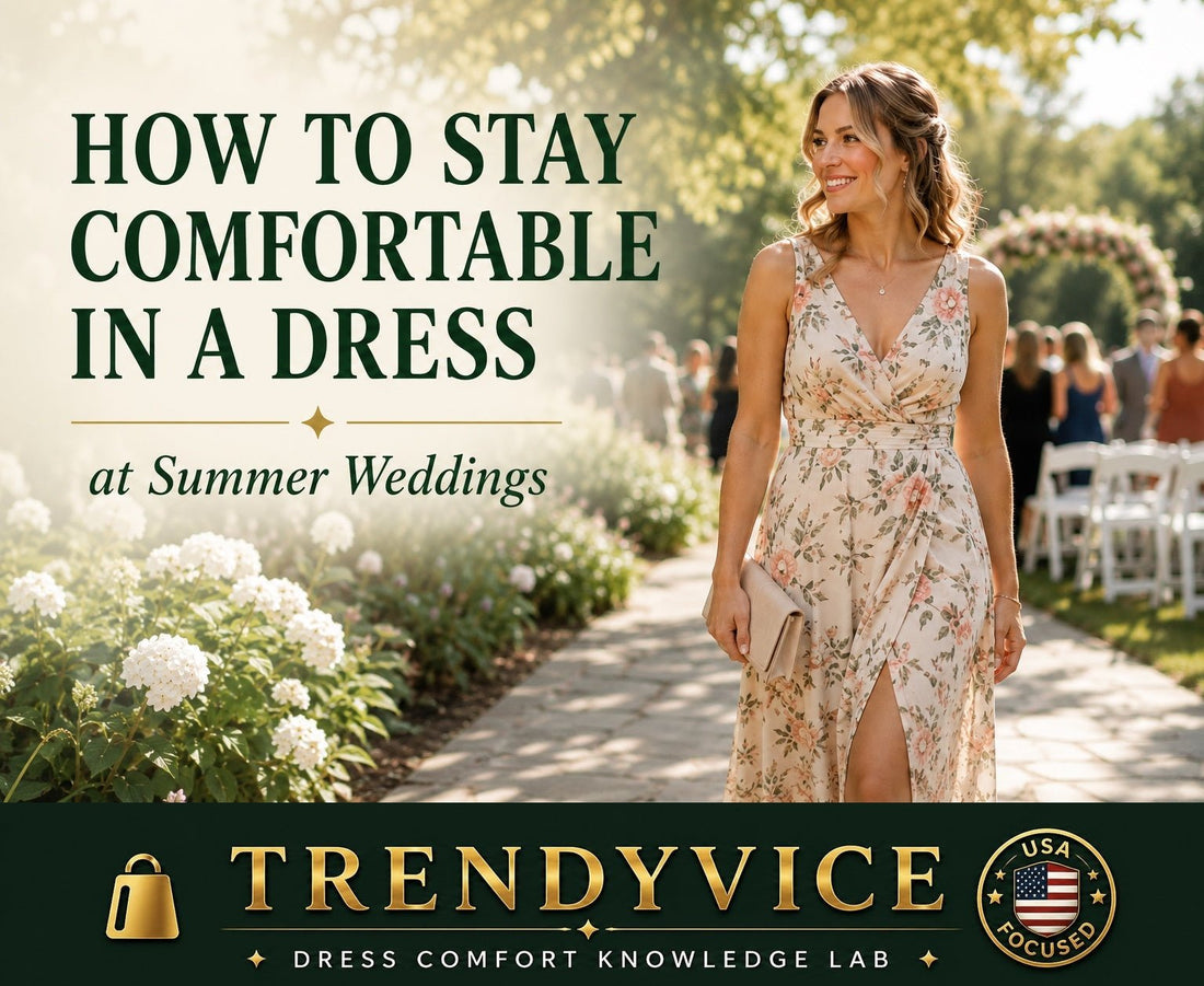 How to Stay Comfortable in a Dress at Summer Weddings - Trendy Vice