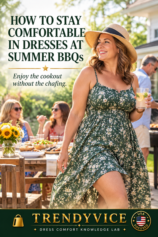 How to Stay Comfortable in Dresses at Summer BBQs - Trendyvice
