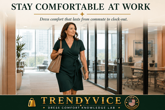 How to Stay Comfortable in Dresses at the Office - Trendy Vice