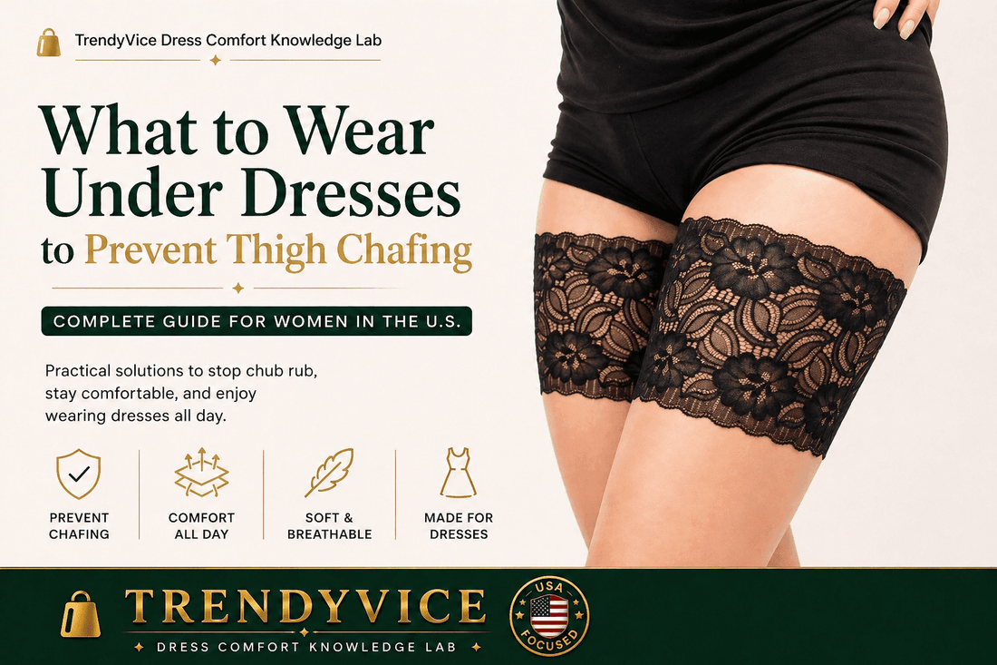 How to Wear Dresses Comfortably Without Thigh Chafing - Trendy Vice