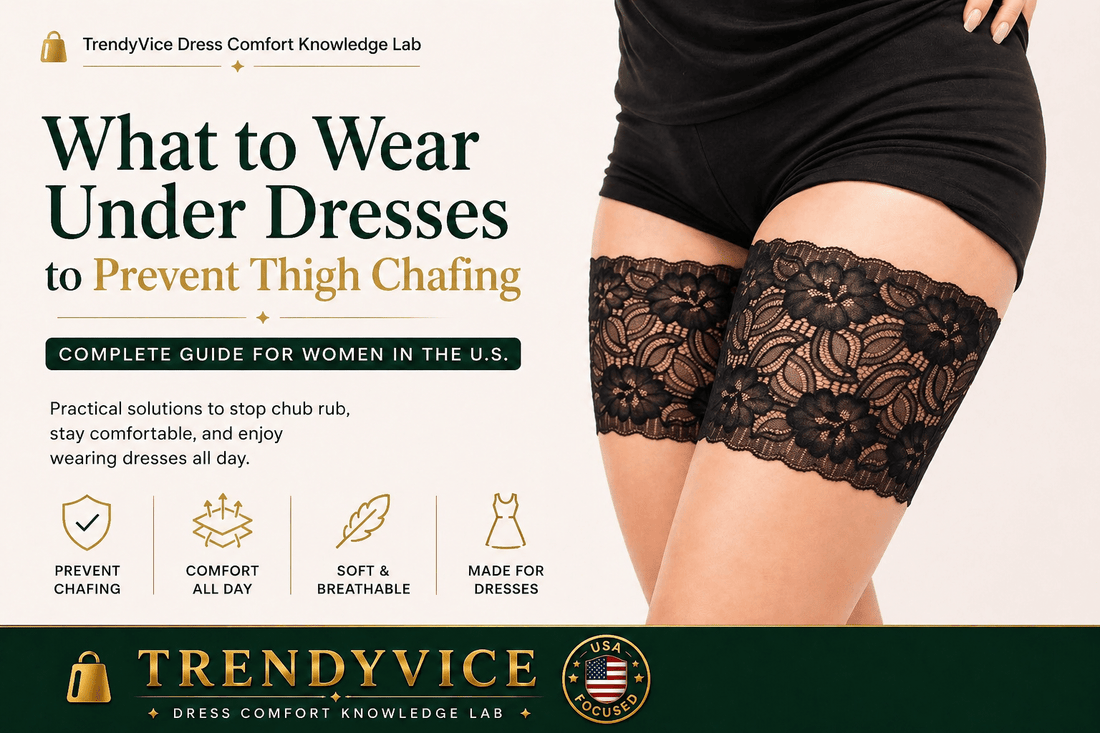 How to Wear Dresses Comfortably Without Thigh Chafing - Trendy Vice