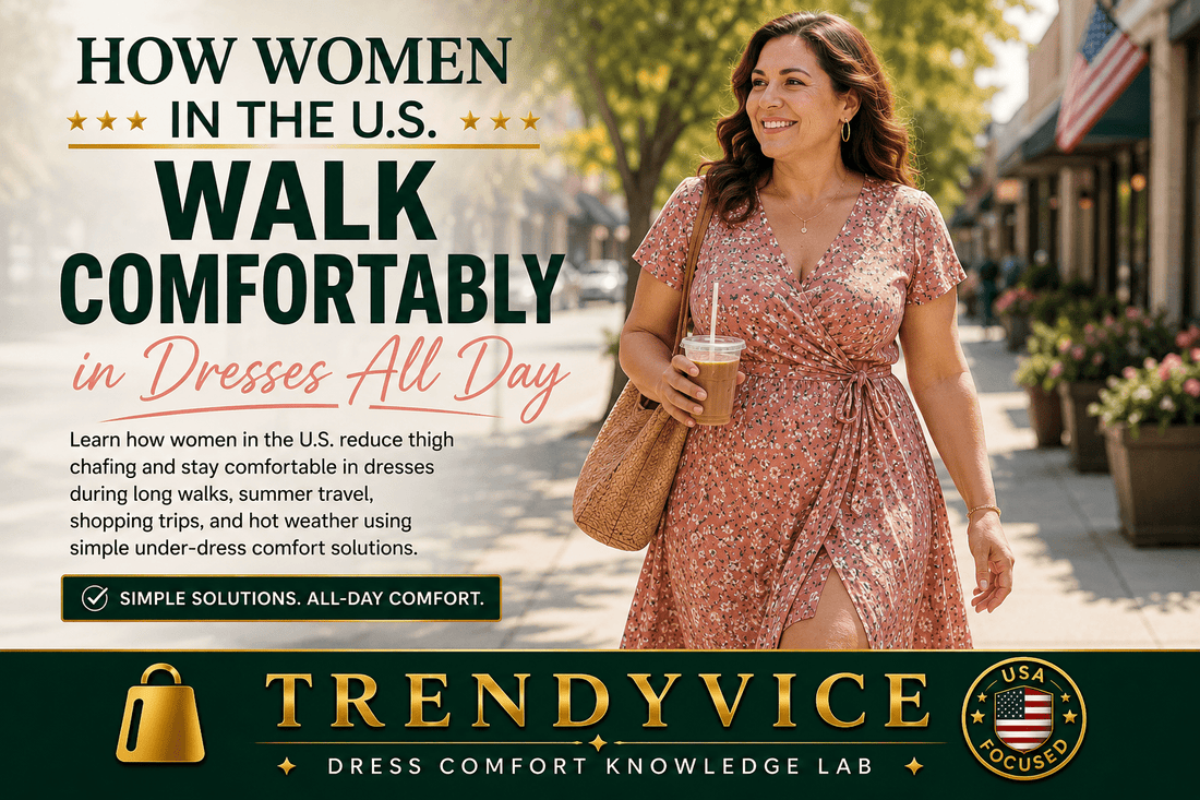 How Women in the U.S. Walk Comfortably in Dresses All Day - Trendy Vice
