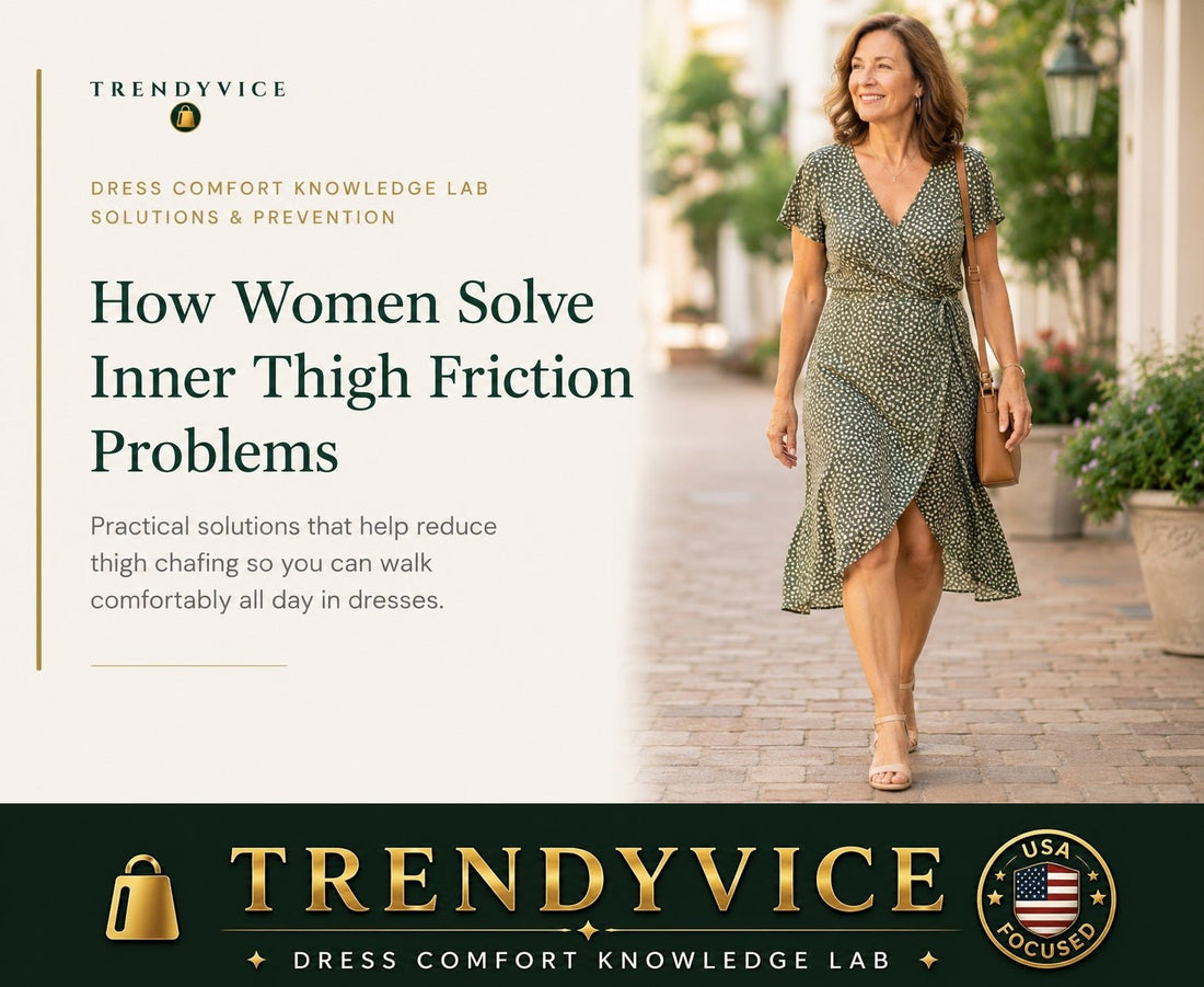 How Women Solve Inner Thigh Friction Problems - Trendy Vice