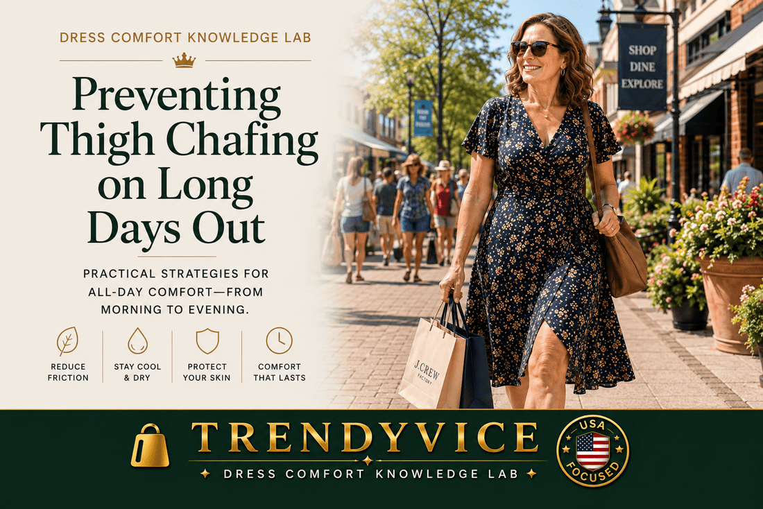Preventing Thigh Chafing on Long Days Out - Trendy Vice