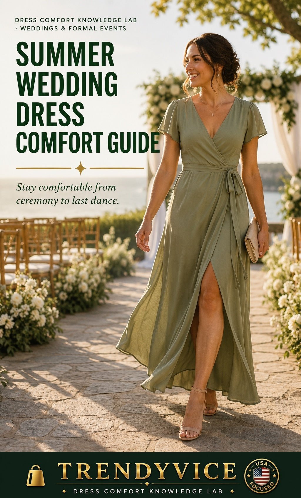 Summer Wedding Dress Comfort Guide - Trendy Vice