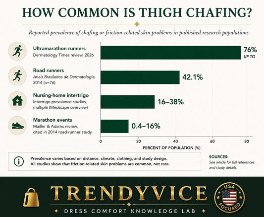 What the Science Says About Thigh Chafing (2026 Research Review) - Trendyvice