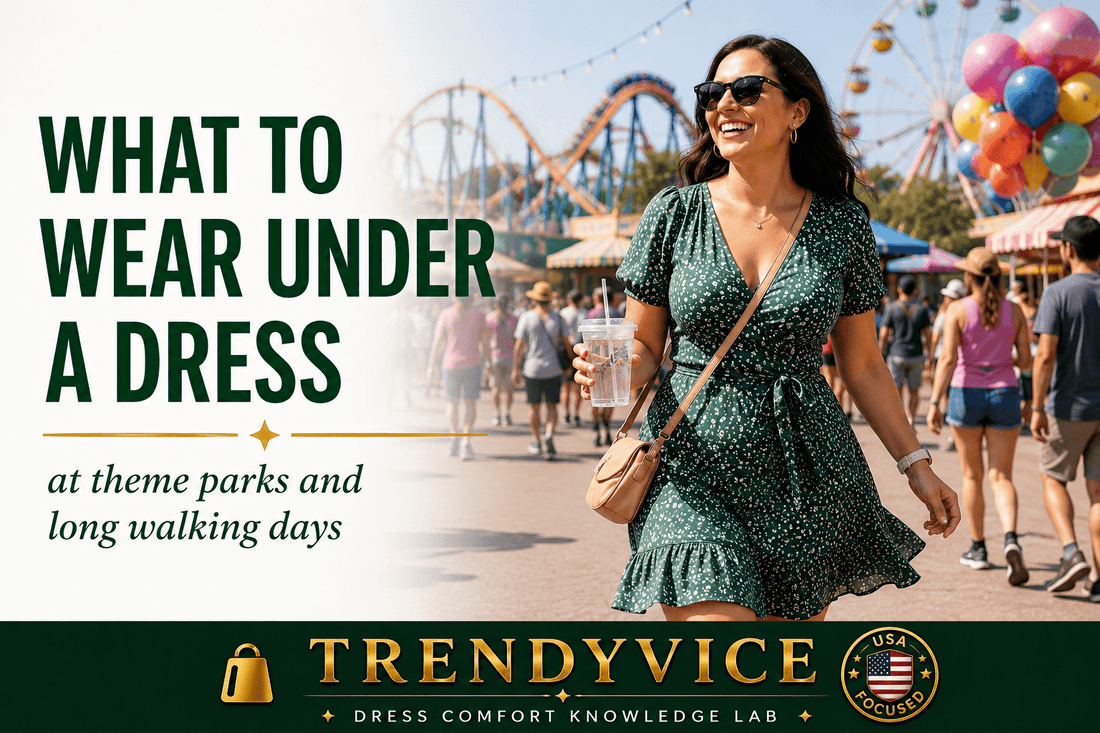 What to Wear Under a Dress at Disney and Theme Parks - Trendy Vice