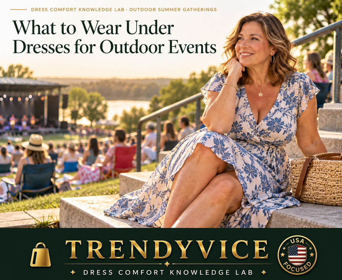 What to Wear Under Dresses for Outdoor Events - Trendyvice