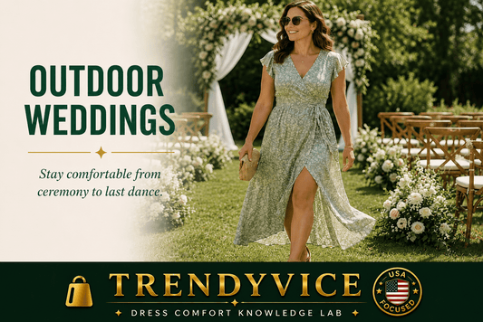 What to Wear Under Dresses for Outdoor Weddings - Trendy Vice