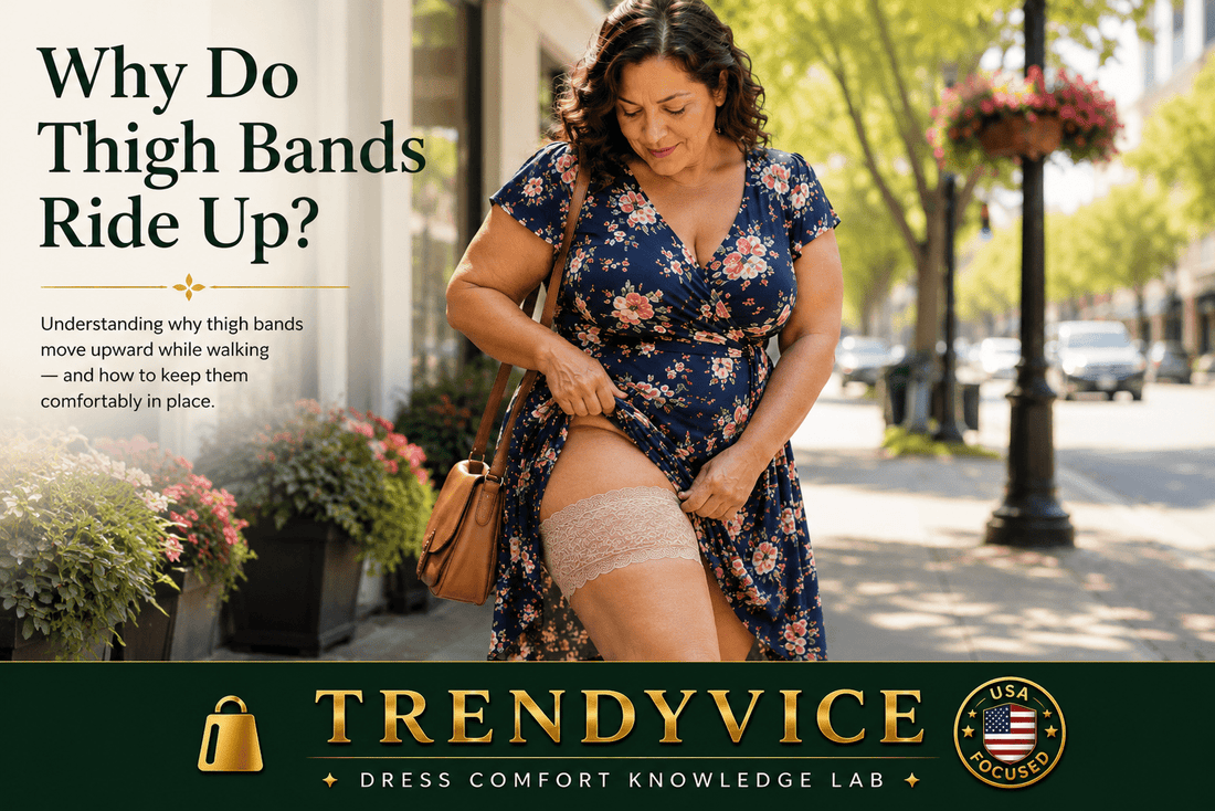 Why Do Thigh Bands Ride Up? - Trendy Vice