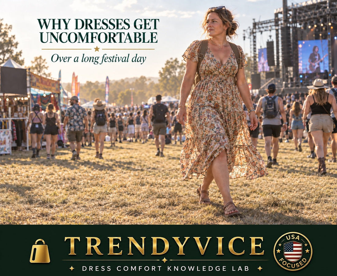 Why Dresses Get Uncomfortable Over a Long Festival Day - Trendyvice