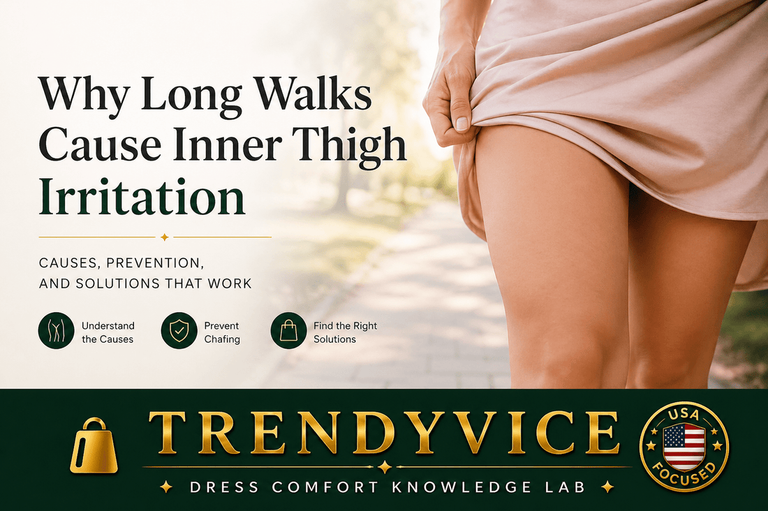 Why Long Walks Cause Inner Thigh Irritation - Trendy Vice