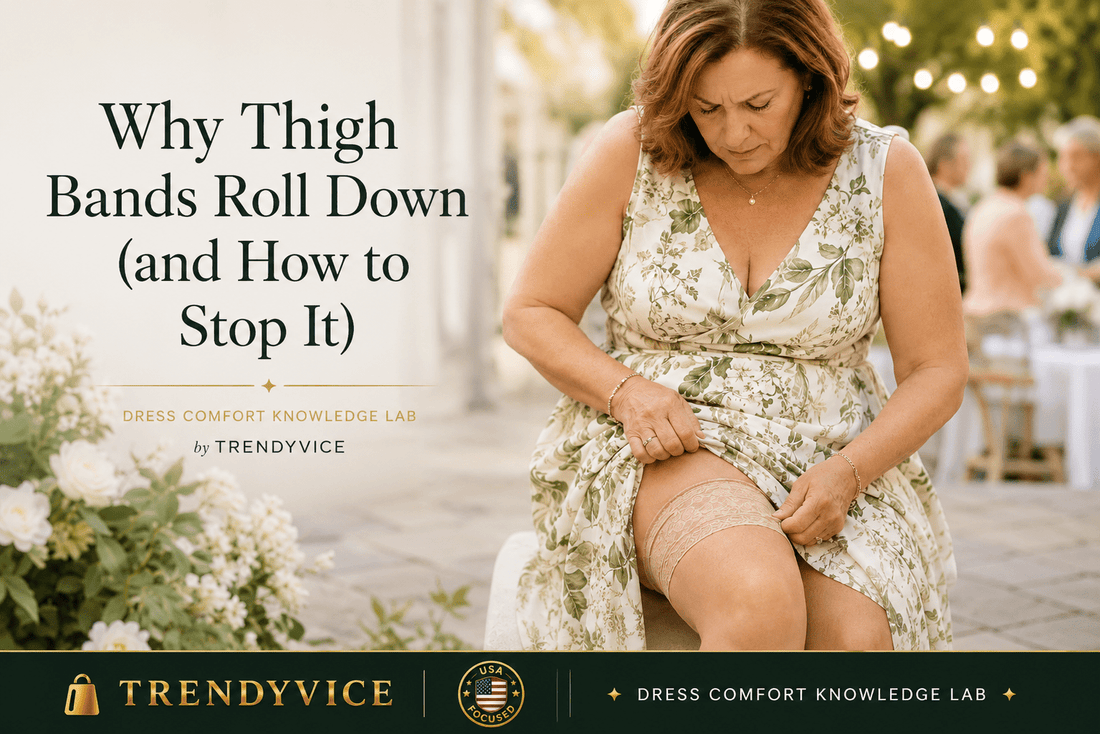 Why Thigh Bands Roll Down (and How to Stop It) - Trendy Vice