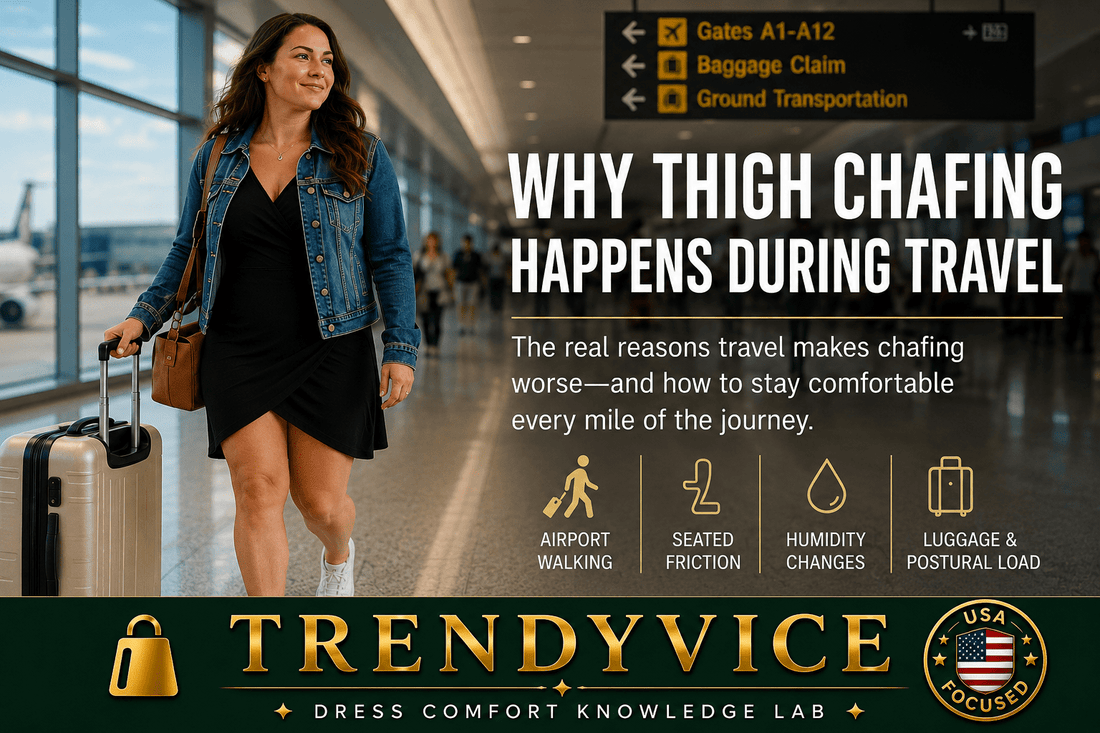 Why Thigh Chafing Happens During Travel - Trendy Vice