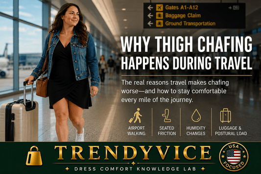 Why Thigh Chafing Happens During Travel - Trendy Vice