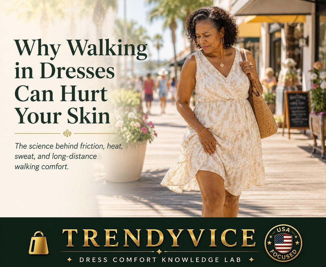 Why Walking in Dresses Can Hurt Your Skin - Trendy Vice
