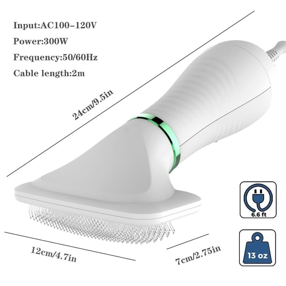 2 - in - 1 Pet Dryer Brush - premium - Trendyvice worldwide
