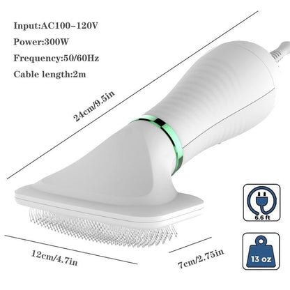 2 - in - 1 Pet Dryer Brush - premium - Trendyvice worldwide
