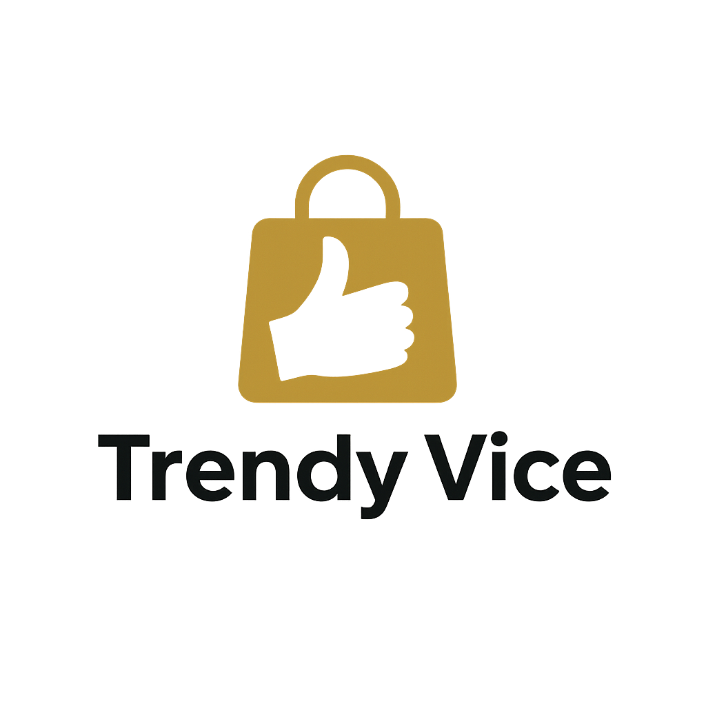 Trendy Vice Logo -health,beauty,fashion,home,baby and pet essentials retailer 