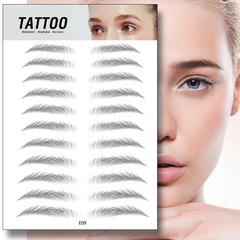 4D Waterproof Eyebrow Tattoo Stickers - premium - Trendyvice worldwide