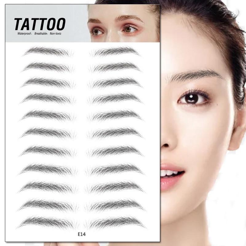4D Waterproof Eyebrow Tattoo Stickers - premium - Trendyvice worldwide