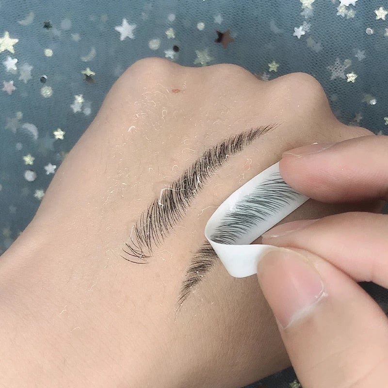 4D Waterproof Eyebrow Tattoo Stickers - premium - Trendyvice worldwide