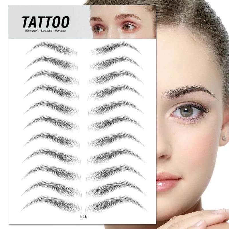 4D Waterproof Eyebrow Tattoo Stickers - premium - Trendyvice worldwide