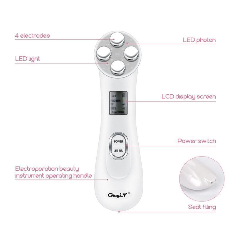 5 - in - 1 Face Massager Device - premium - Trendyvice worldwide