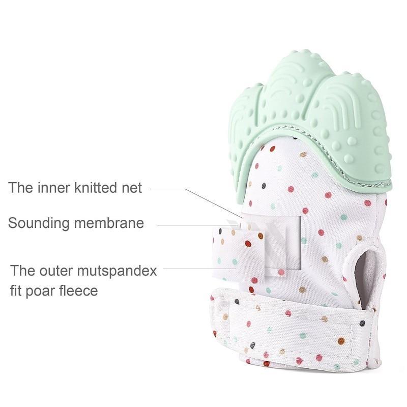 Baby Teething Glove – Soothing Mitten Toy - premium - Trendyvice worldwide