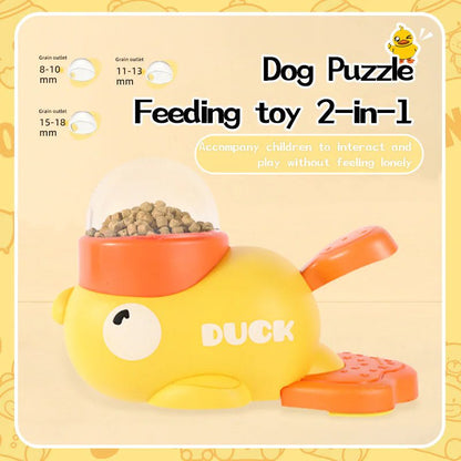 Duck Interactive pet Feeder Toy - Slow feeder for cats and Dogs — Pet Essentials — unbranded object
