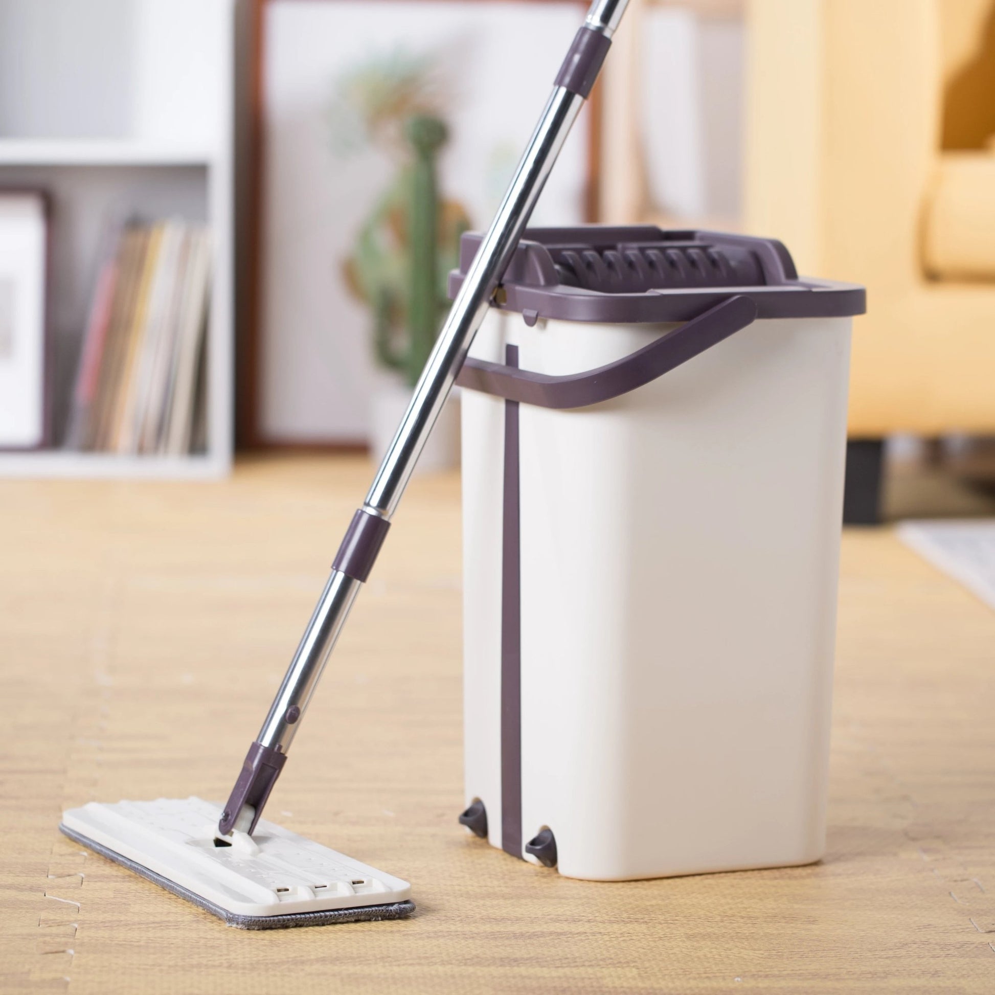 Hands - Free Flat Mop & Bucket Set - premium - Trendyvice worldwide