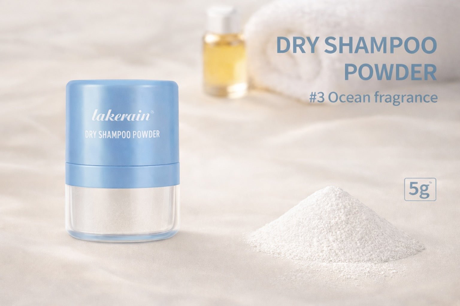 Object 068. Dry Shampoo Powder — Dry Shampoo — unbranded object