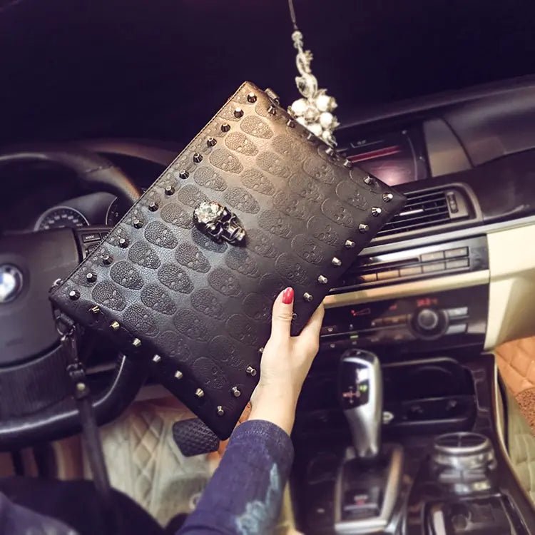 Object 203. Studded Clutch Bag — Clutch Bag — unbranded object