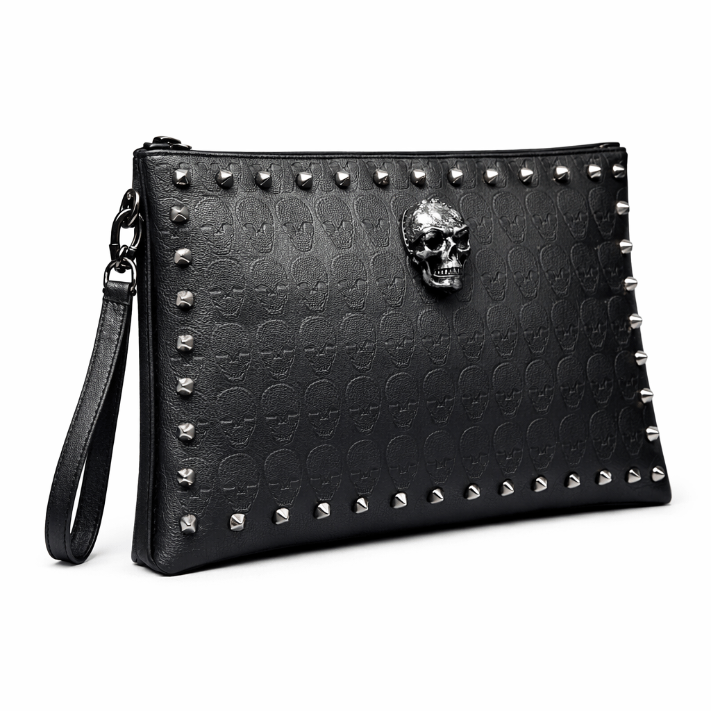 Object 203. Studded Clutch Bag — Clutch Bag — unbranded object