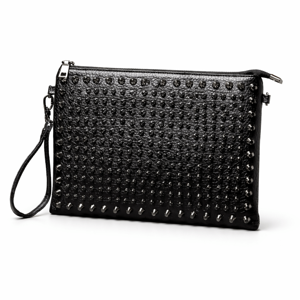 Object 204. Studded Envelope Clutch — Envelope Clutch — unbranded object