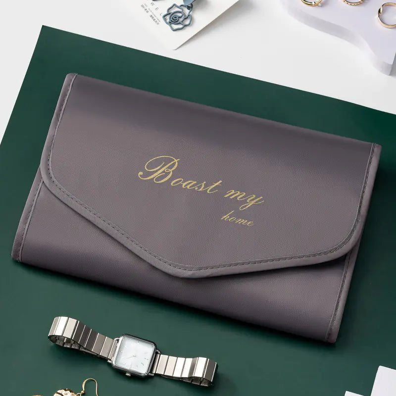 Object 401. Portable Jewelry Case — Jewelry Storage — unbranded object