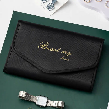 Object 401. Portable Jewelry Case — Jewelry Storage — unbranded object