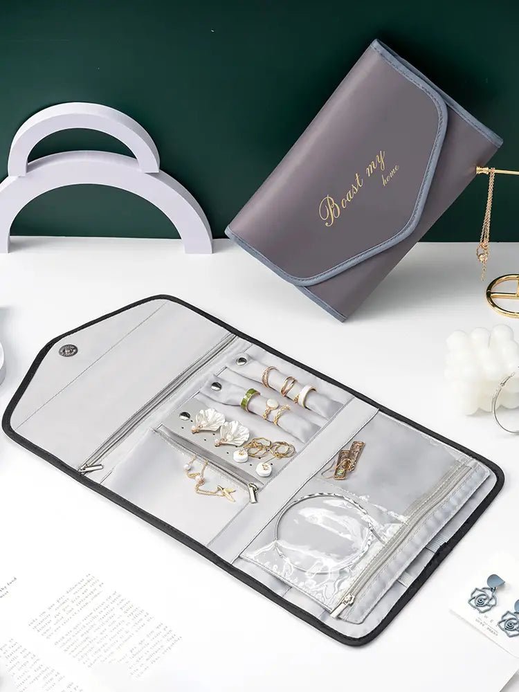 Object 401. Portable Jewelry Case — Jewelry Storage — unbranded object