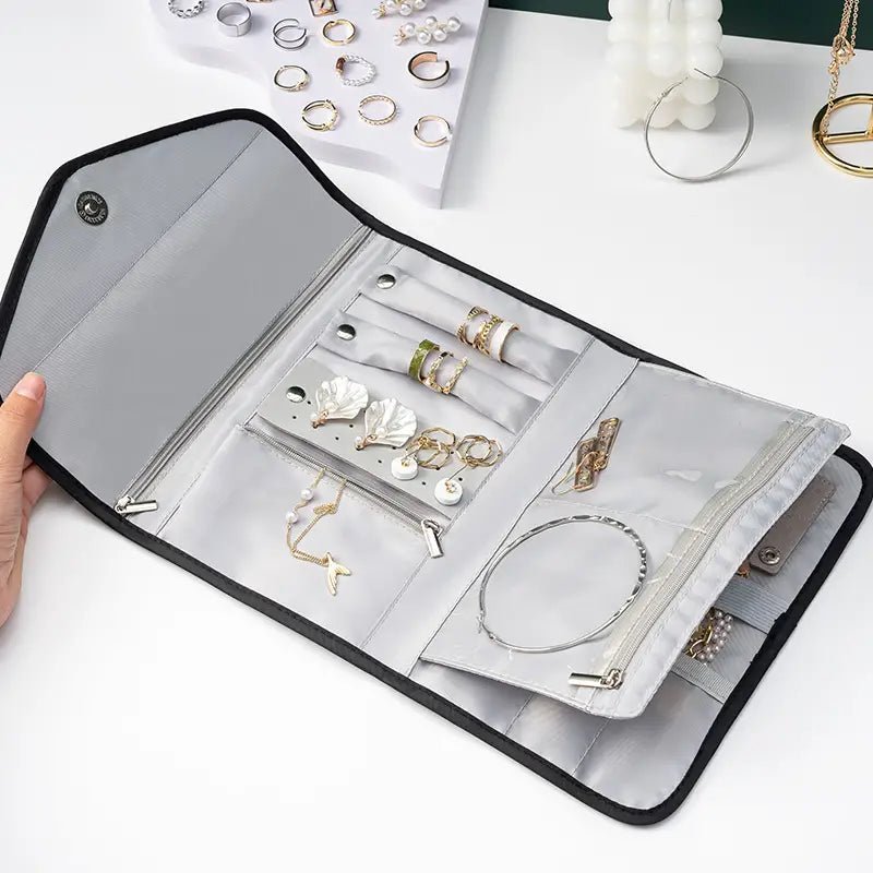 Object 401. Portable Jewelry Case — Jewelry Storage — unbranded object