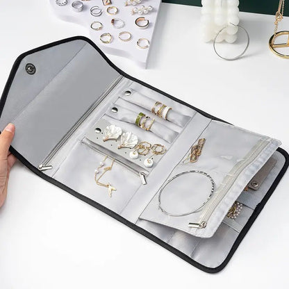 Object 401. Portable Jewelry Case — Jewelry Storage — unbranded object