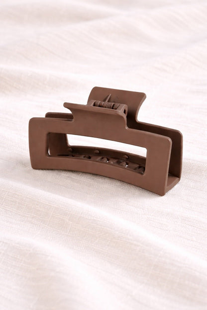 Object 406. Matte Hair Claw Clip Set (8 Pieces) — Hair Accessory — unbranded object