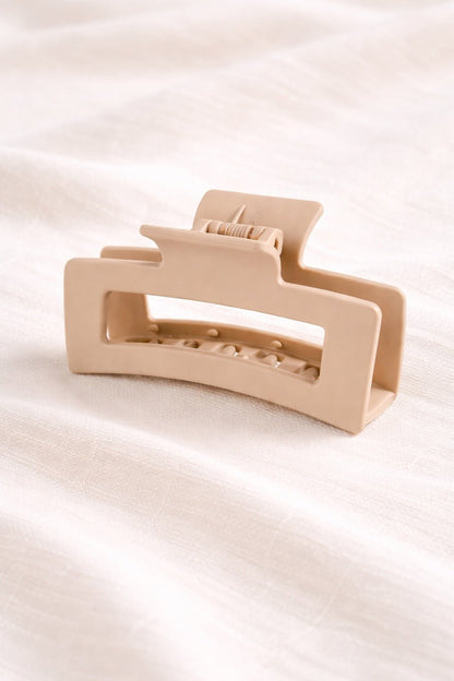 Object 406. Matte Hair Claw Clip Set (8 Pieces) — Hair Accessory — unbranded object