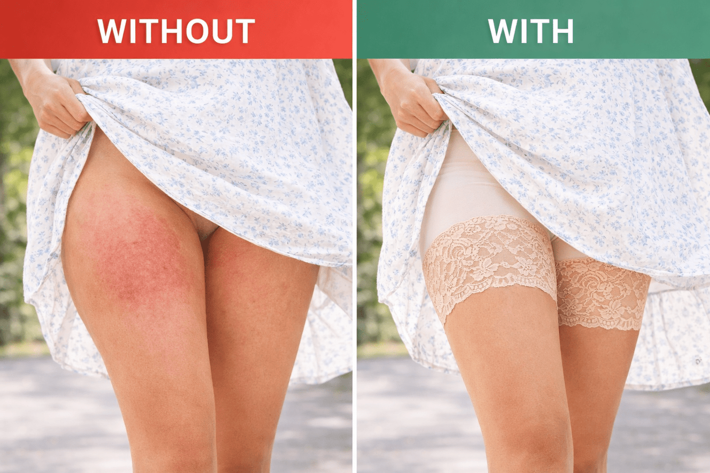 Object 408. Lace Anti - Chafing Thigh Band — Thigh Bands — unbranded object