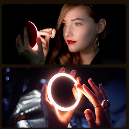 Rechargeable LED Handheld Makeup Mirror - premium - Trendyvice worldwide