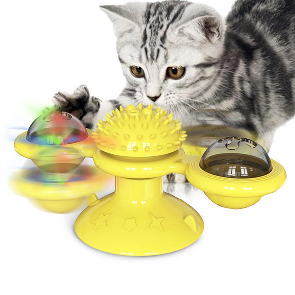 Scratch Hair Windmill Cat Toy - premium - Trendyvice worldwide